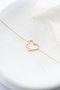 Heliophilia Silver Pulsera de Plata de Ley 925 con Baño de Oro y Circón